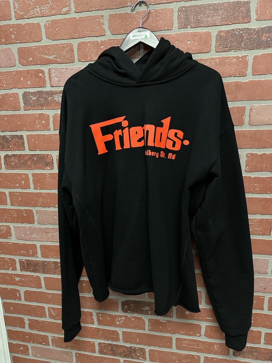 Size XL - Friends Black Vlone Black Hoodie 100% Authentic Quick