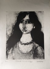 Serigrafia di Domenico Cantatore - Prova d'Artista