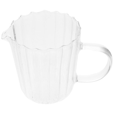 Jam Pitcher Coffee Mugs Seasoning Dish Glass Tea Pitcher Gravy Pourer
