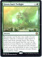 #169 Green Sun's Twilight MTG Phyrexia: All Will Be One Rare