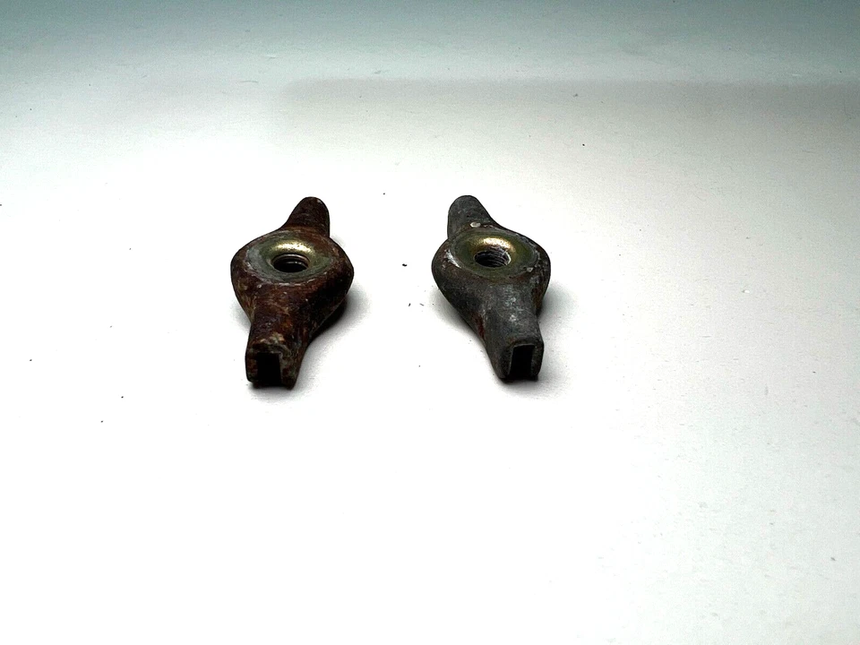 Limpiador de admisión de aire Datsun 280ZX 1981-1983 caja filtro carcasa tapa tuercas de ala OEM Foto 2 de 4