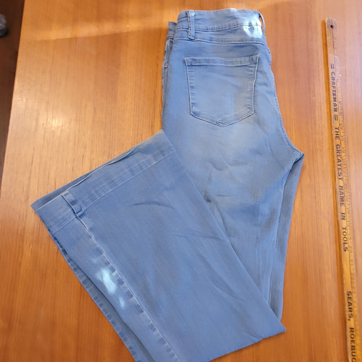 【PORTERNA】Laura Flare Jean Denim_Flared_Pants-Pants-SG-