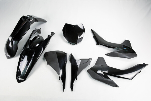 Plastik-Kit KTM SX SXF 125 150 250 350 450 500 2013 - 2015 Ufo Schwarz-image