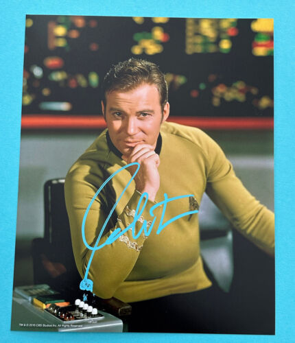 William Shatner - STAR TREK - signed, original Autogramm !!!