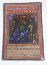 Yugioh 1996 Gate Guardian MRD-E000 VG Condition