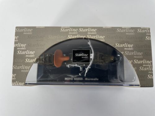 Moto Guzzi Normale 1:24 Starline Rare Model Vintage Retro Toy Collectible. Boxed - Picture 2 of 12