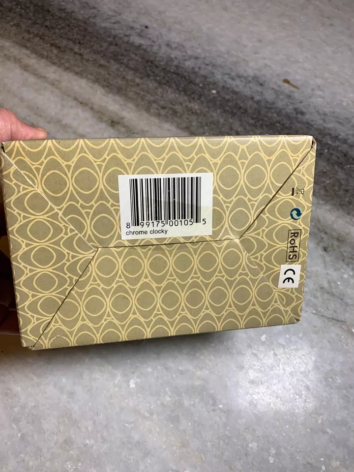 NUEVO NOS Reloj Reloj De Colección Sobre Ruedas Nanda Run Away Plateado Cromo Runaway Foto 3 de 4