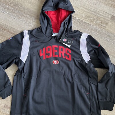 49ers nike therma fit hoodie