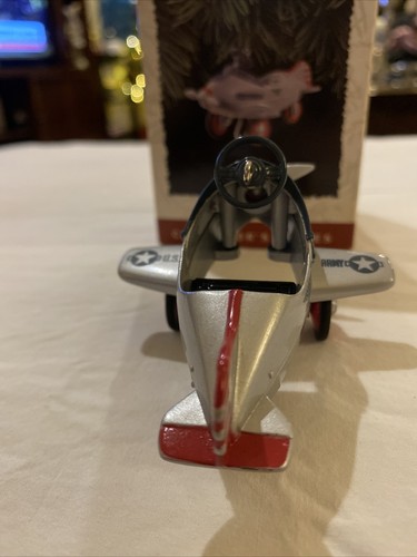Hallmark Ornament Kiddie Car Classics Series No 3 Murray Airplane Metal 1995 - Picture 6 of 12