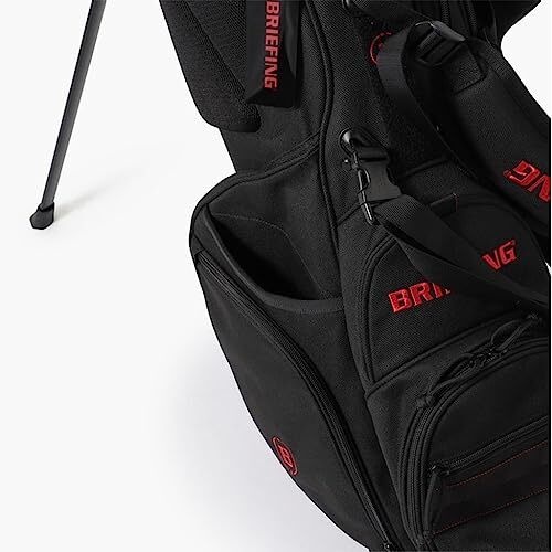 バッグ BRIEFING - BRIEFING GOLF CR-4 #03TL BLACK BRG231D07 BRIEFING CR-4 #03 TL BRG231D07 BLACK Black Golf Caddy Bag