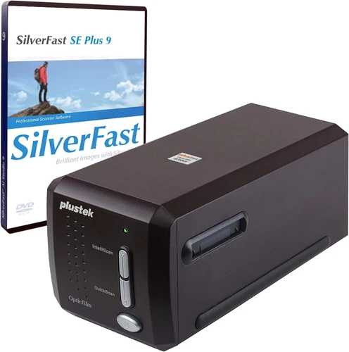 Plustek OpticFilm 8300i SE - 35mm Negative Film Stripe & Slide Scanner - NEW