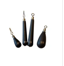 Tungsten  Weights  Bulk Packs Drop Shot and Flipping Weights