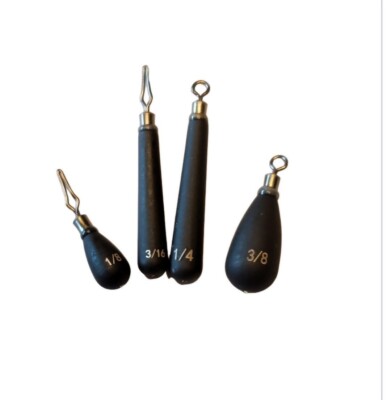Tungsten Weights Bulk Packs Drop Shot and Flipping Weights