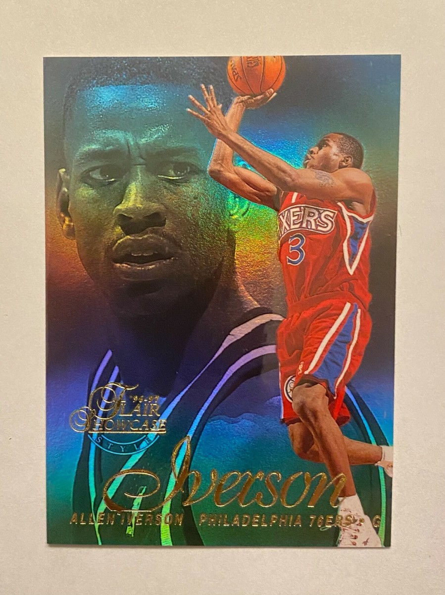 Bryant Allen Basketball Players Tribune Allen Iverson 1996 Topps