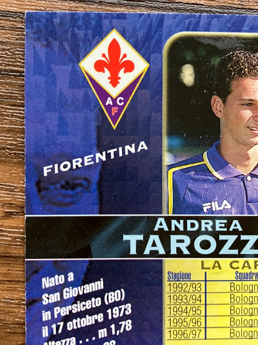 123枚 パニーニ カルチョ カード 98PANINI Calcio cards Panini Card Calcio 98 1998 Serie A #42 Andrea Tarozzi