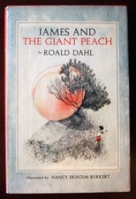 James and the Giant Peach by Roald Dahl 1961 HC/DJ Illustrated Excellent Copy