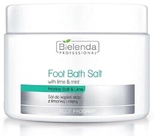 Bielenda Professional PODO Expert Foot Bath Salt with Lime Mint Marine Salt 600g