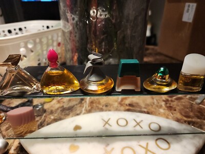 Perfume Vintage Collectible  Mini Lot: Shafali,Diana De Silva, Incognito, Oscar 