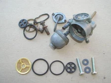 Honda CB160 CL72 CL77 CB 160 Scrambler petcock REBUILD & mount kit - fuel valve
