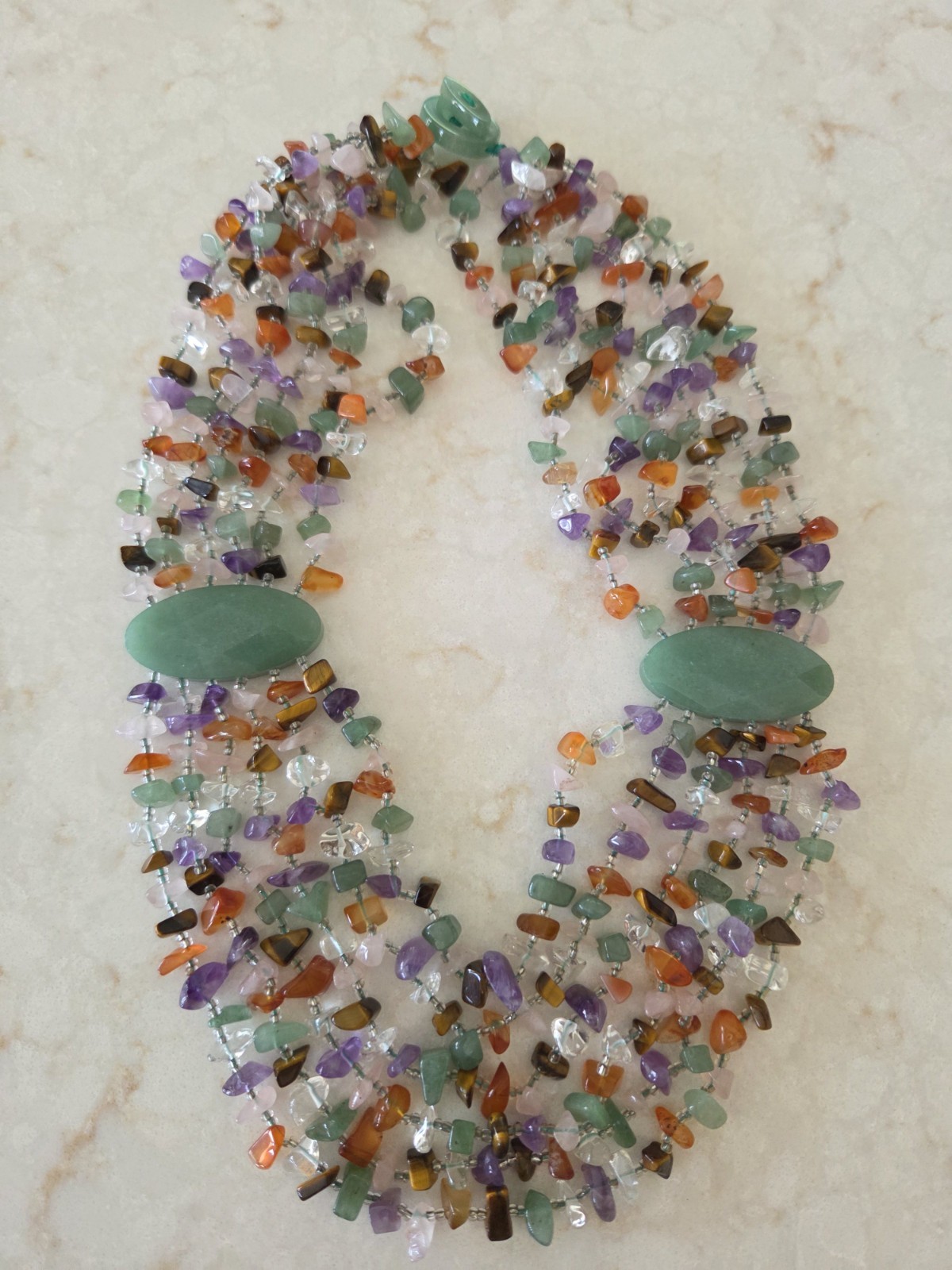 Daniel Steiger Multi Colored Gorgeous Necklace - image 6