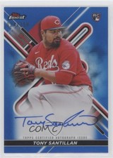 2022 Topps Finest Blue Refractor 24/150 Antonio Santillan Tony #FA-TO Auto 15t4