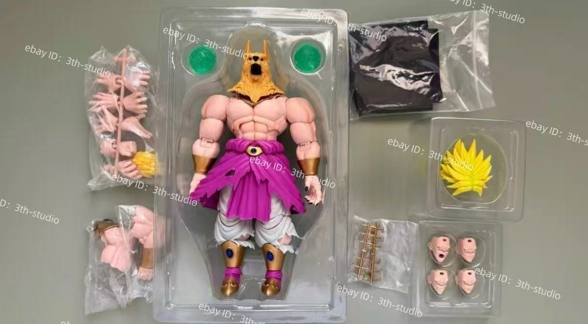KONG Studio Beast Deities B011L 1/12 shf Broli super saiyan Broly
