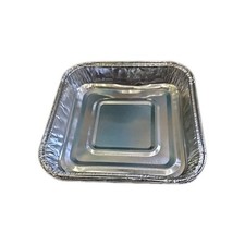 Aluminium Baking Foil High Quality small  Dimensions 13cm Redius Silver 100