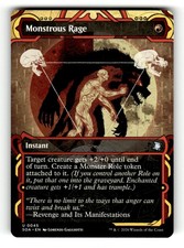 2026 Magic: The Gathering SOA Monstrous Rage 45