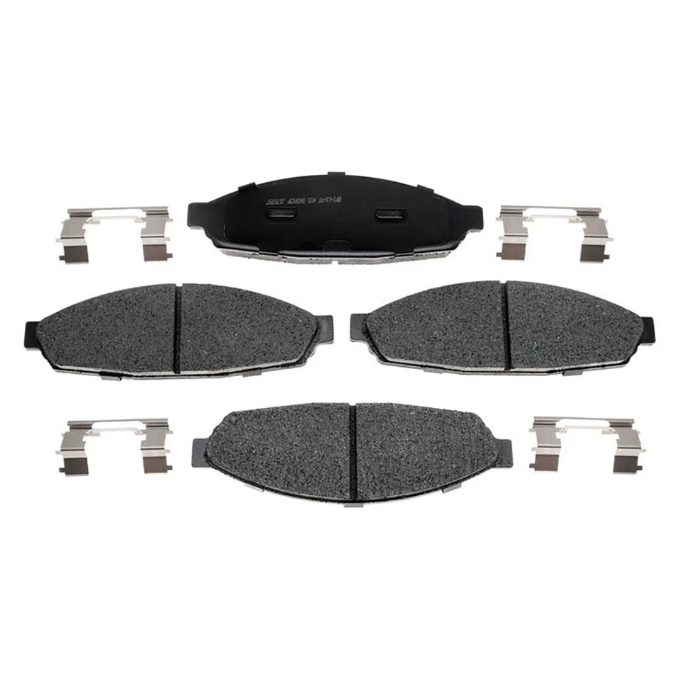 Rotores de freno delanteros + pastillas de freno de cerámica y accesorios para Lincoln Aviator 2003-2005 Foto 2 de 4