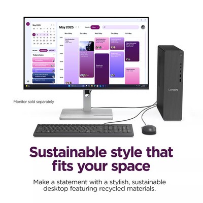 Lenovo - IdeaCentre Tower Desktop - Intel Core Ultra 5 Processor