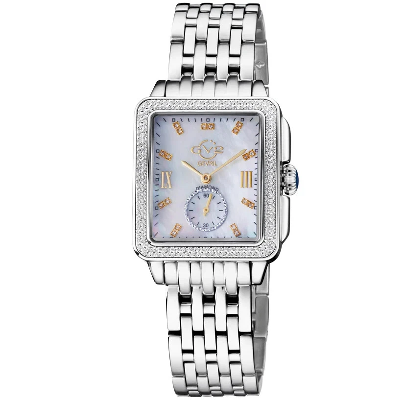 LIMITED EDITION 459/999.  CV2 Women\'s Silver Quartz Watch with Diamond Accents GV2 Women Diamond Accent Wristwatches for sale | eBay main image 3