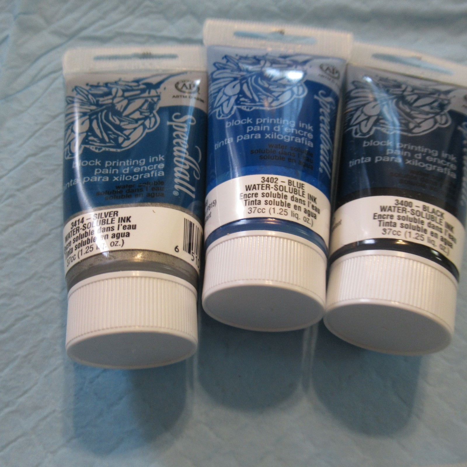 LOT OF 14 TUBES OF SPEEDBALL BLOCK PRINTING INK