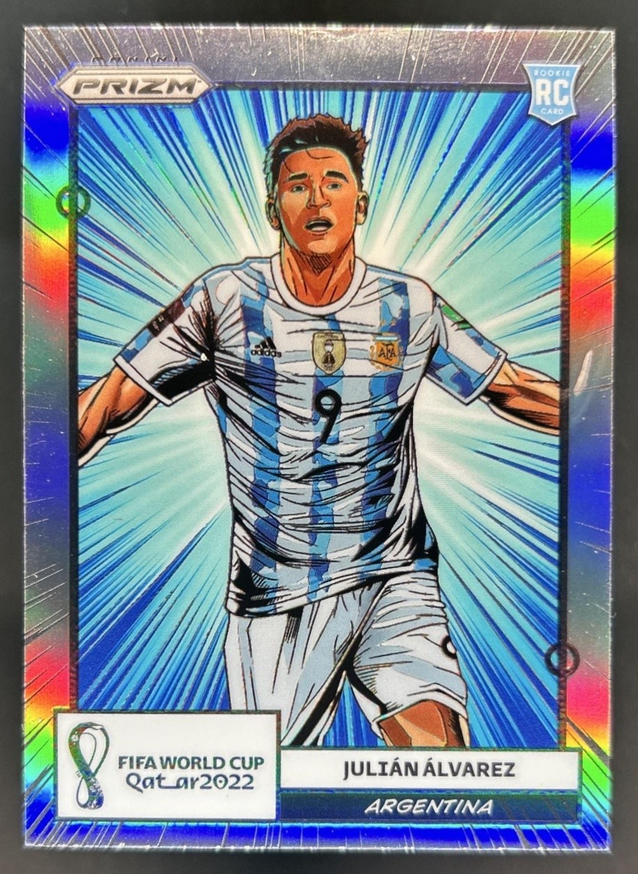 Julian Alvarez 2022 Prizm World Cup #1 Manga /(SSP) Price Guide 