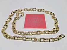 Auto Body Frame Machine Pull Chain 38 X 10 Grade 70 With 38 Clevis Slip Hook