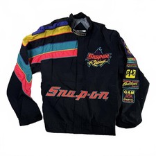 Vintage Snap-On Racing Windbreaker Jacket Med...