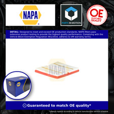 Air Filter fits VW T-CROSS C11 1.0 2018 on NAPA 04C129620A VOLKSWAGEN Quality
