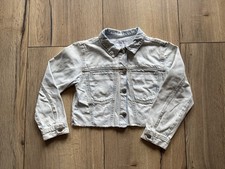 Zara Mädchen Kurze Jeansjacke, Gr. 140 (9/10 Jahren), Top Zustand