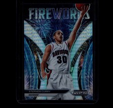 2022-23 Panini Prizm Draft Picks - Fireworks Stephen Curry #FW-SC Hyper Prizm