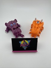 Ghostbusters Mini Traps Lot Orange Clap Trap & Purple Snap Trap Vtg Kenner 1987