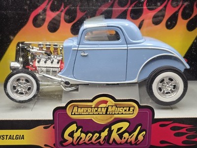 ERTL American Muscle 1934 Ford 3 Window Coupe Hot Rod 1:18 Scale