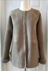 J.CREW REVERSIBLE SHEARLING JACKET. SIZE: S. ITEM # F9743