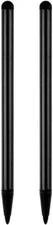 2pcs Black Stylus Pens for Universal Touch Screen Devices - Compatible black 