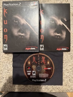 Kuon (Sony PlayStation 2 2004) Authentic Case & Manual. PS2 CIB