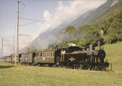 Locomotive Eblingen Ex SBB Brünig Ballenberg Steam