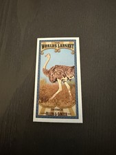 2021 Topps Allen & Ginter's Mini World's Largest Ostrich #MWL-21 Trading Card