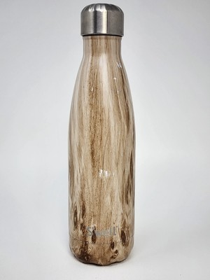 S'Well Elements Insulated Stainless Steel Water Bottle 17 oz., Blonde Wood