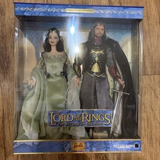 Barbie - The Lord Of The Rings Arwen & Aragorn Doll The Return Of The King B3449