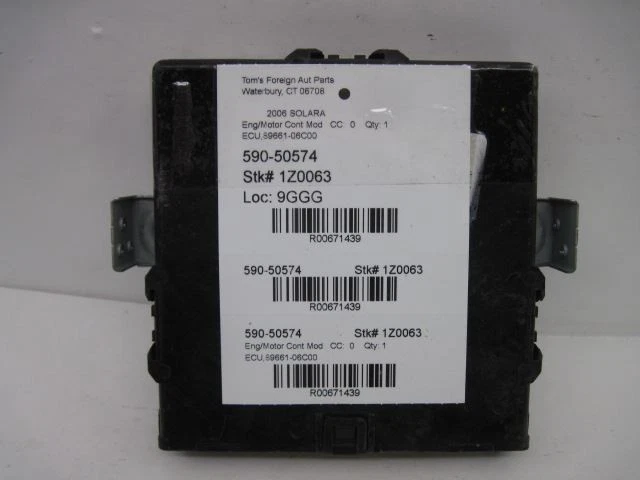 ORDENADOR ECM ECU Solara 2005 05 2006 06 automático 89661-06C00 671439 Foto 4 de 4