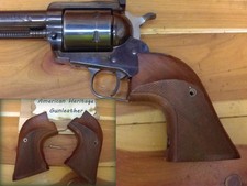 S-47 Sile Walnut Oversized Checked Gun Grip For Old Models Ruger Super Blackhawk