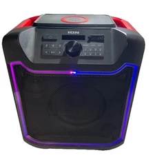 ION Pathfinder 4 Portable Bluetooth Speaker with Wireless Qi Charging Pre Owned